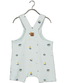2 Piece Body & Dungaree - Light Turquoise