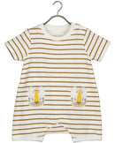 Round Neck Romper - Nut