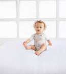 Baby Boy Body & Shorts - White