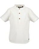 Grandad Collar Shirt - White