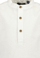 Grandad Collar Shirt - White