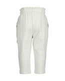 Drawstring Waist Trouser - White