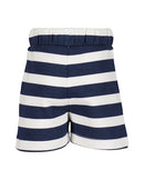 Striped Shorts - White