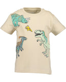 Animal Motif T-Shirt - Pebble