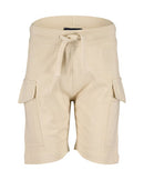 Side Pockets Shorts - Pebble