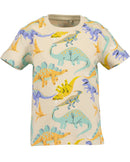 Animal Motif T-Shirt - Pebble