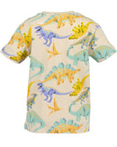 Animal Motif T-Shirt - Pebble