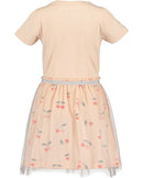 Tulle Skirt Dress - Rose