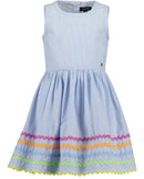 Sleeveless Dress - Light Blue