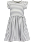 Ruffle Sleeve Dress - Dark Blue