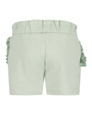 Side Frill Shorts - Glacier