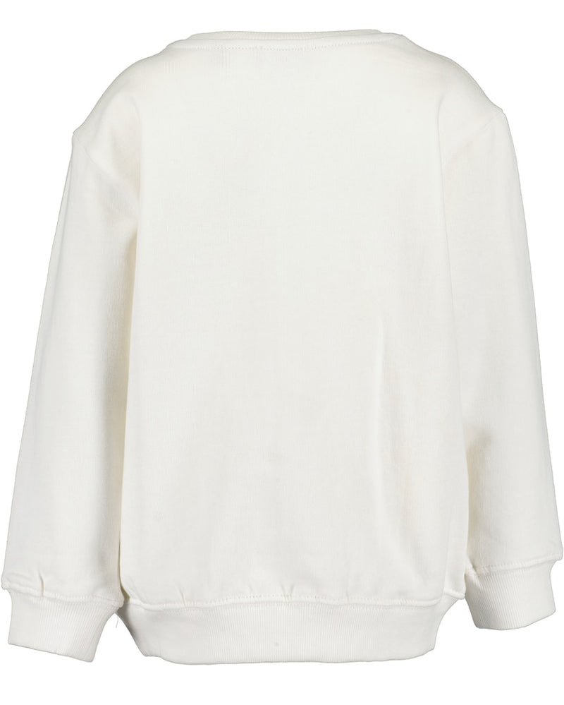 Front Print Sweatshirt - Off White