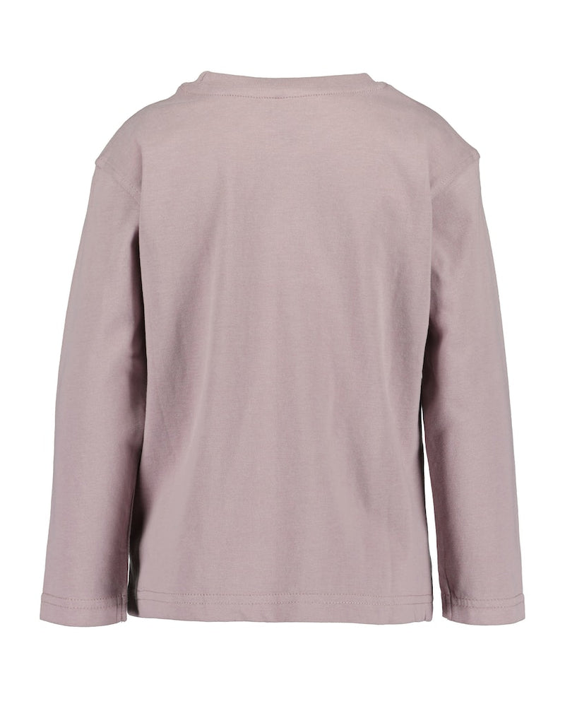 Front Print T-Shirt - Lilac
