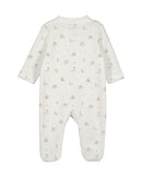 Animal Motif Romper - Offwhite