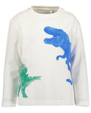 Dinosaur Long Sleeve T-Shirt - Offwhite