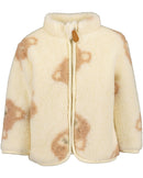 Zipped Fleece Jacket - Offwhite