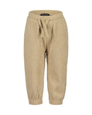 Drawstring Waist Joggers - Beige