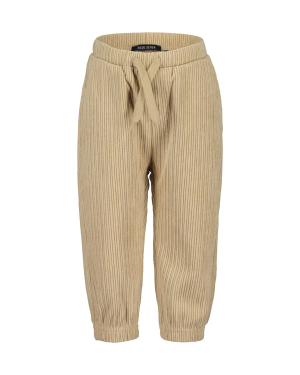 Drawstring Waist Joggers - Beige