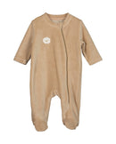 Animal Motif Romper - Camel