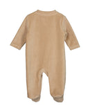 Animal Motif Romper - Camel