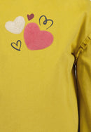 Ruffle Shoulder T-Shirt - Yolk