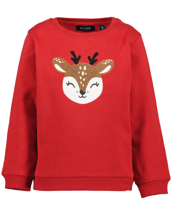 Christmas Sweatshirt - Bright Red