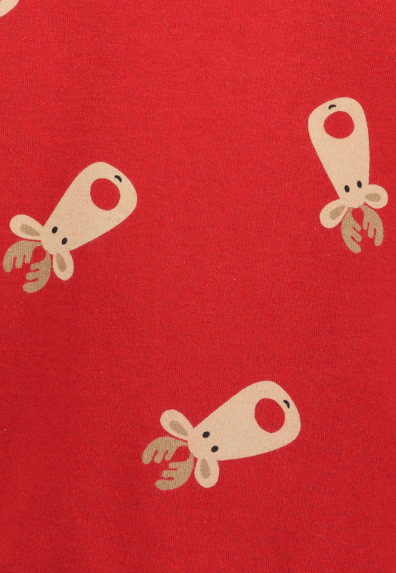 Christmas Sweatshirt - Bright Red