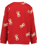 Christmas Sweatshirt - Bright Red