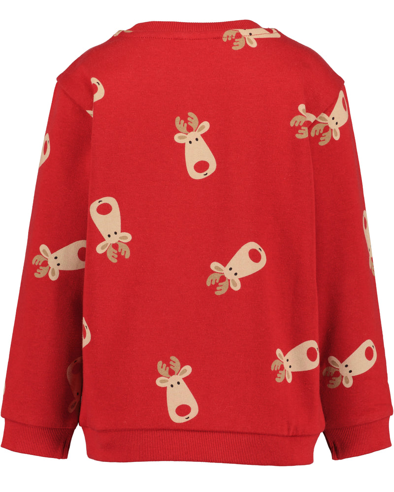 Christmas Sweatshirt - Bright Red