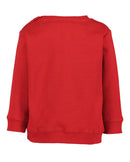 Animal Motif Sweatshirt - Bright Red