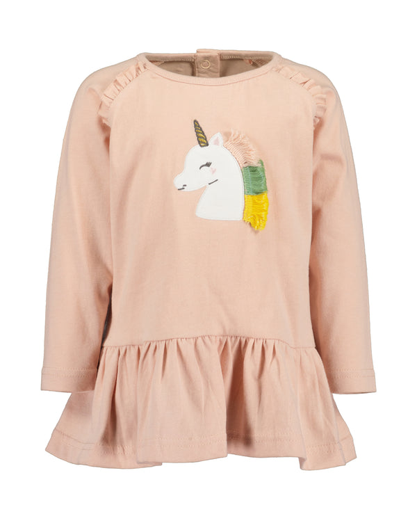 Animal Motif Tunic - Rose