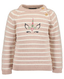 Striped Jumper - Rose