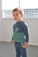 Dinosaur Jumper - Ocean