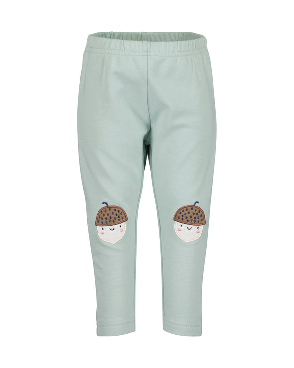 Knee Motif Leggings - Glacier