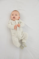 Animal Motif Romper - Khaki