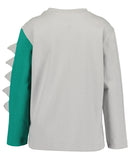 Dinosaur Long Sleeve T-Shirt - Medium Grey