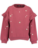 Girls Sweatshirt - Wine
