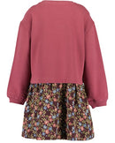 Girls Sweat Dress - Wine