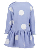 Toddler Girls Sweat Dress - Purple