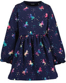 Girls Sweat Dress - Night Blue