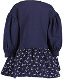 Toddler Girls Sweat Dress - Night Blue