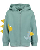 Toddler Boys Sweat Jacket - Glacier