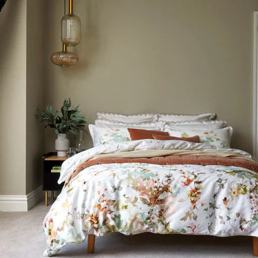 Botanical Duvet Cover Set - Sage