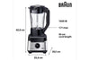 PowerBlend 7 Jug Blender - Black
