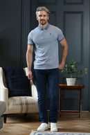 Brett Polo Shirt - Powder Blue