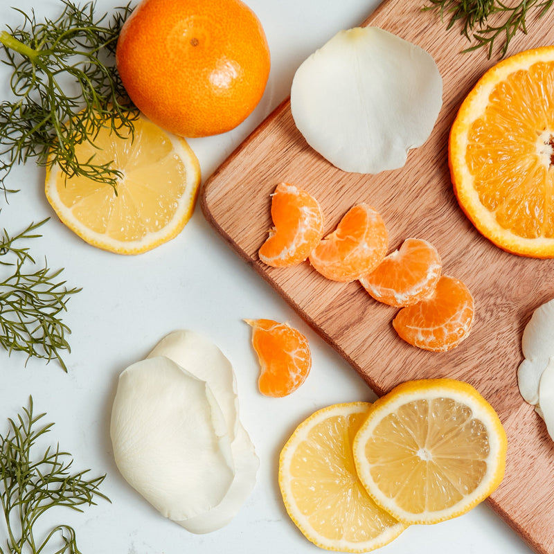 Mediterranean Citrus & Coastal Wildflowers - Reed Diffuser