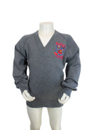 St James Bushypark Magic Fit V Neck Jump - Mid Grey