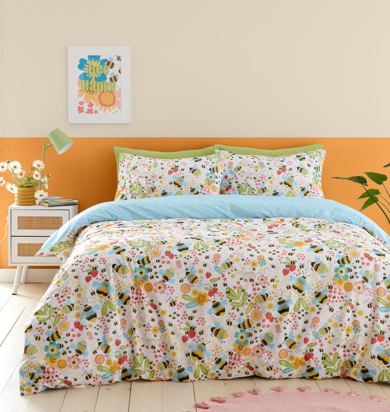 Buzzy Bee Duvet Cover Set