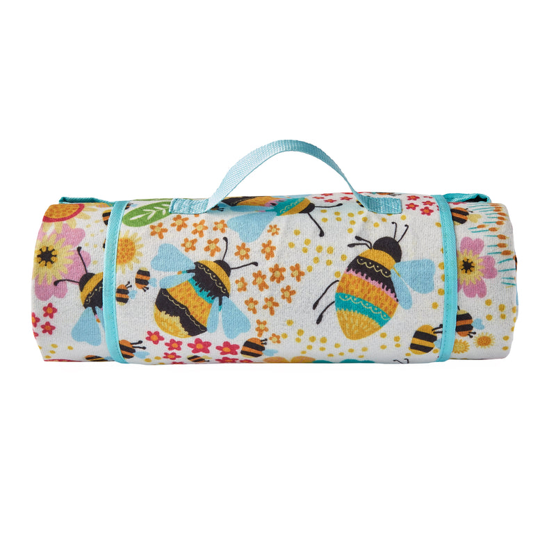 Buzzy Bee Picnic Blanket 135x150cm
