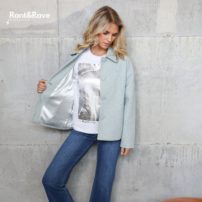 Caireen Casual Jacket - Duckegg